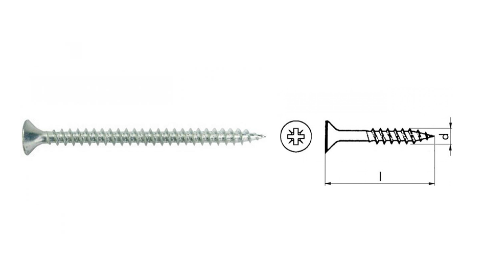 VITI TRUCIOLARI TPS IMPRONTA PZD