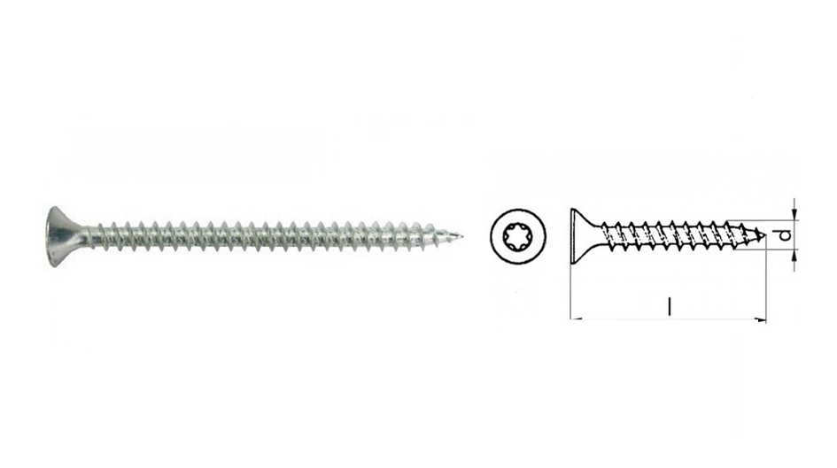 VITI TRUCIOLARI TPS IMPRONTA TX