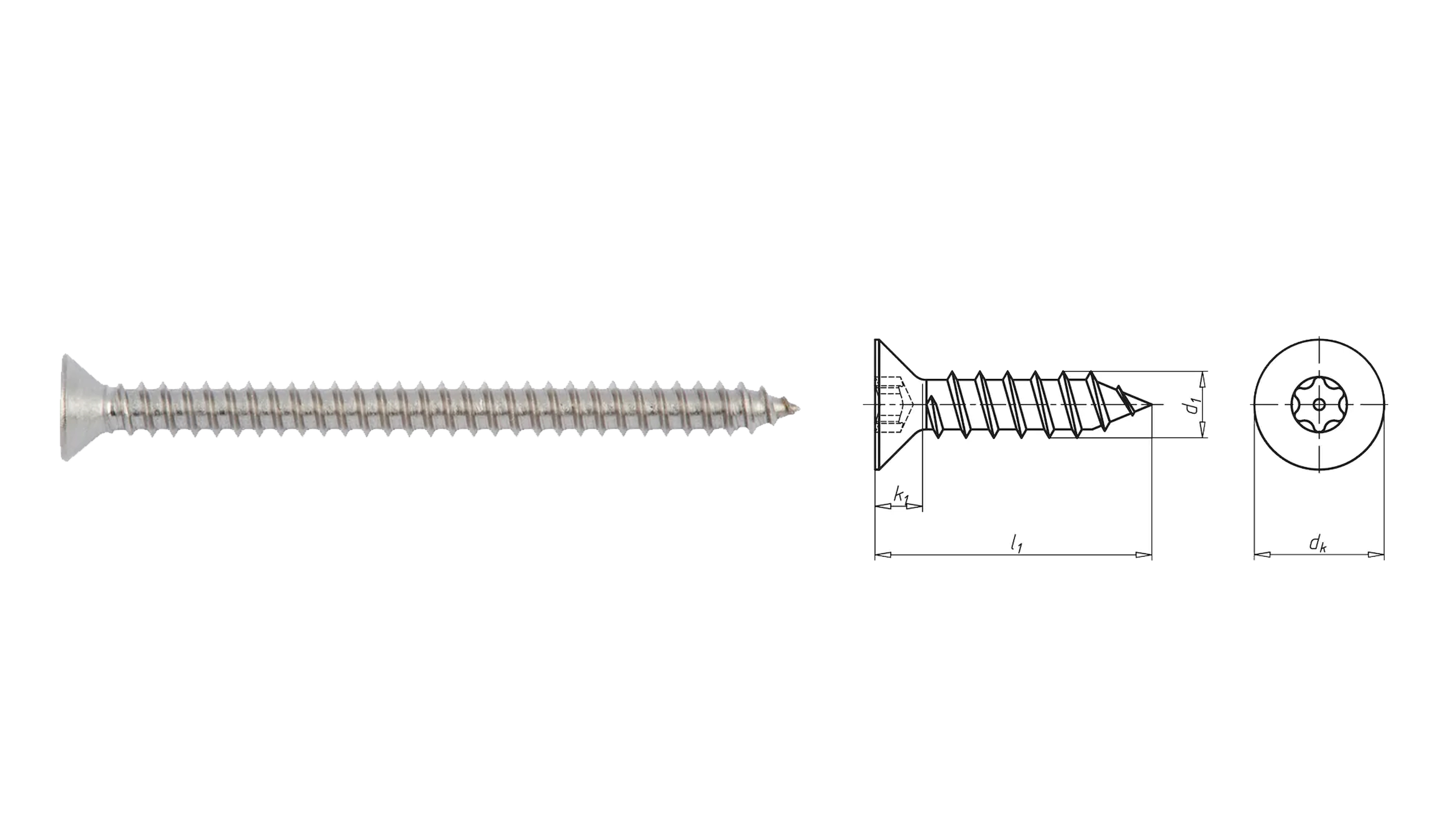 VITI AUTOFILETTANTI PER METALLI TPS IMPRONTA TX