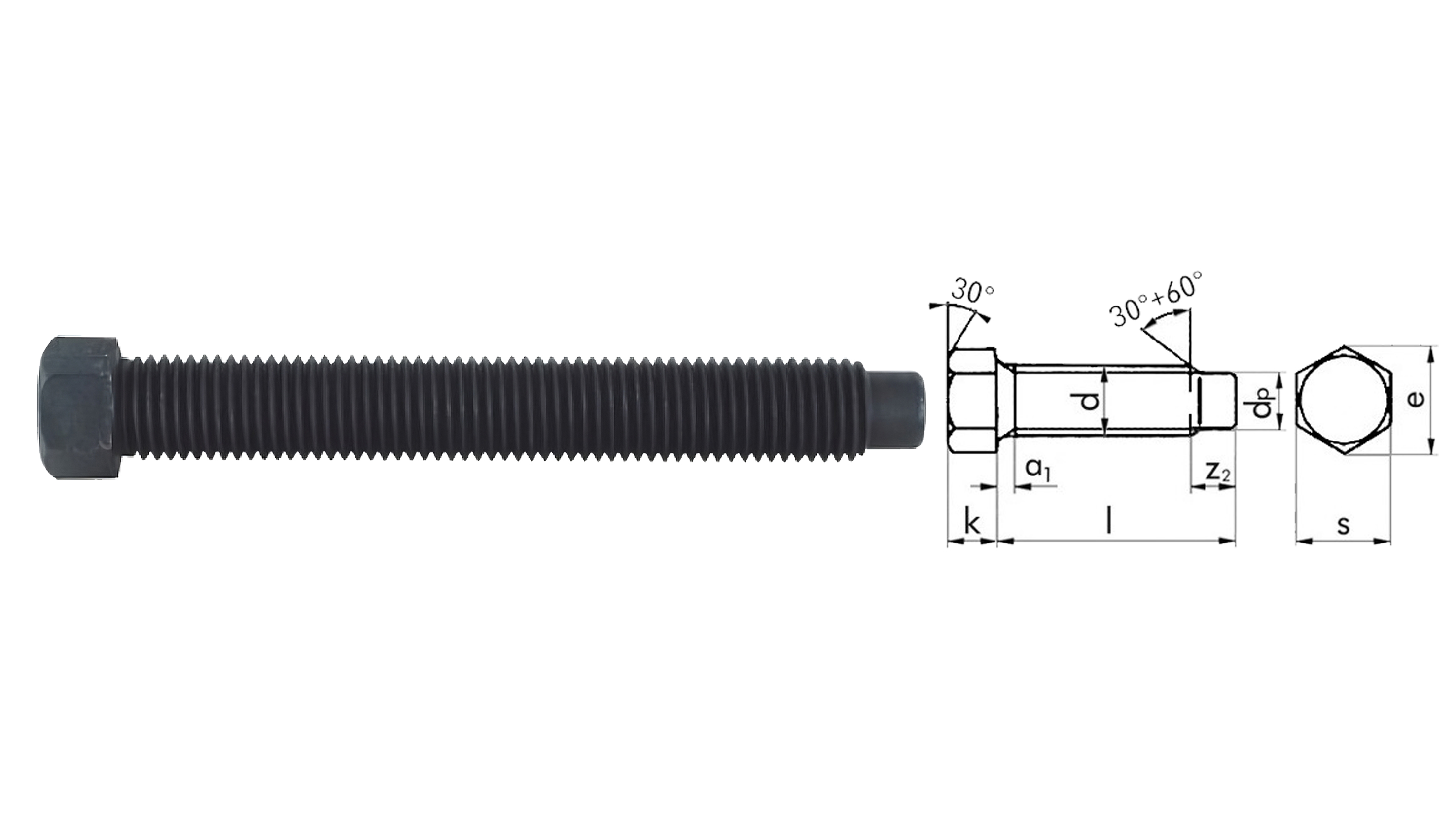 VITI METRICHE TESTA ESAGONALE PASSO FINE DIN 561