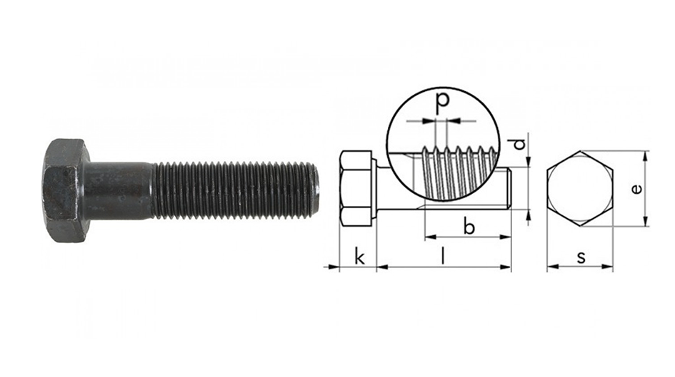 VITI METRICHE TE DIN 960