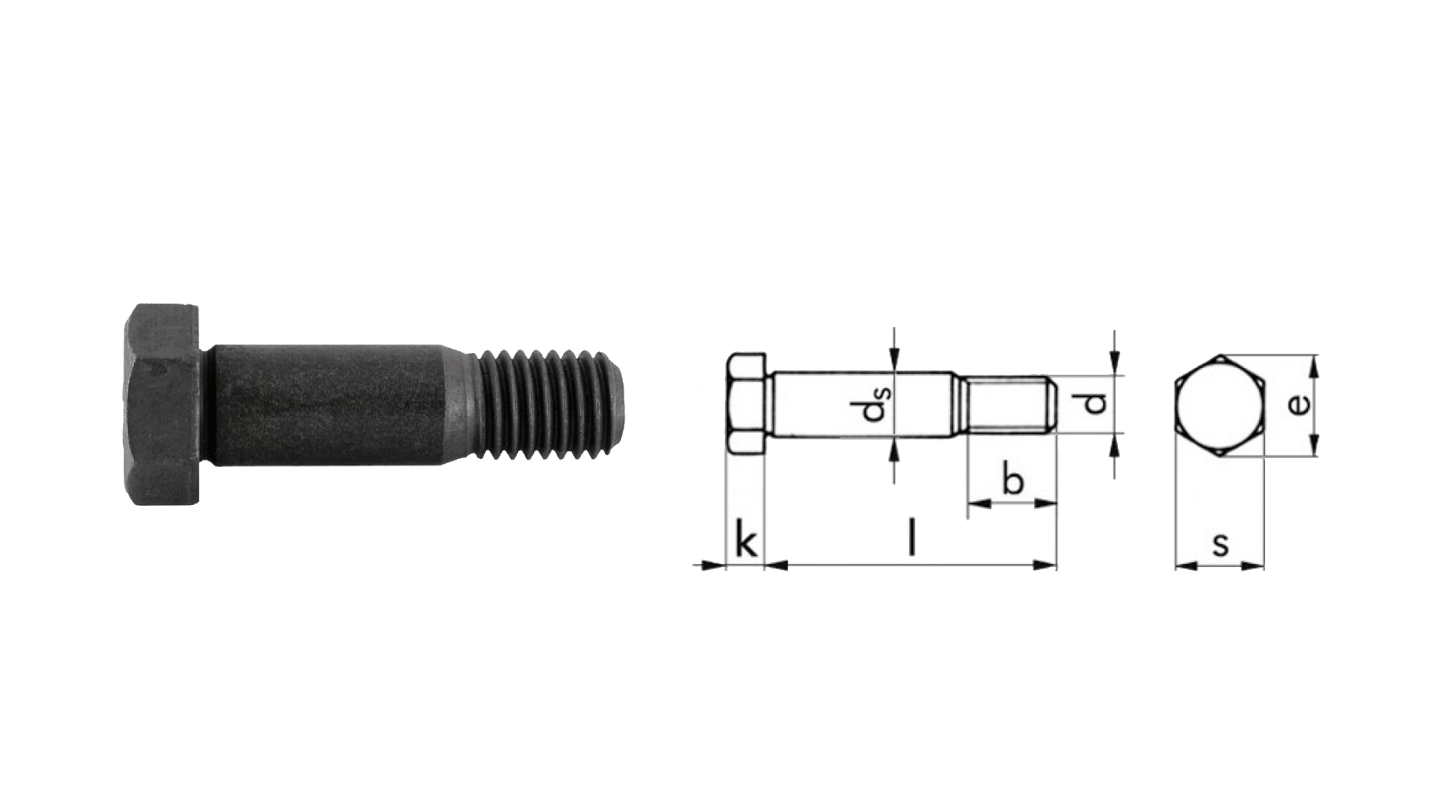 VITI METRICHE TE DIN 609/610