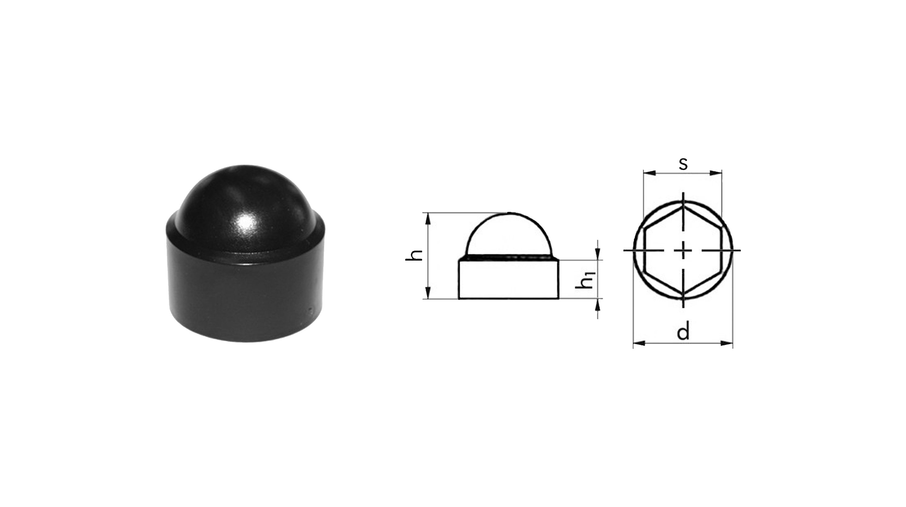 TAPPI PER VITI TESTA ESAGONALE FLANGIATE