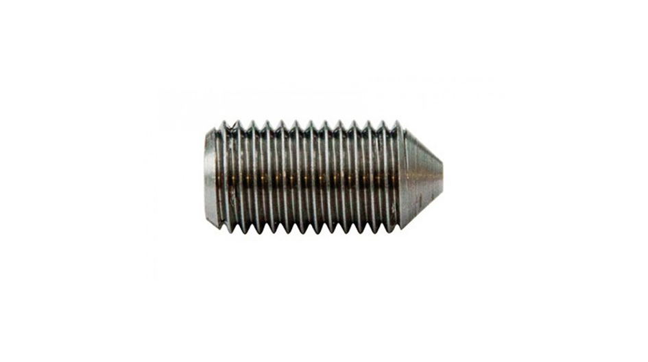 GRANI PUNTA CONICA CON INTAGLIO DIN 553