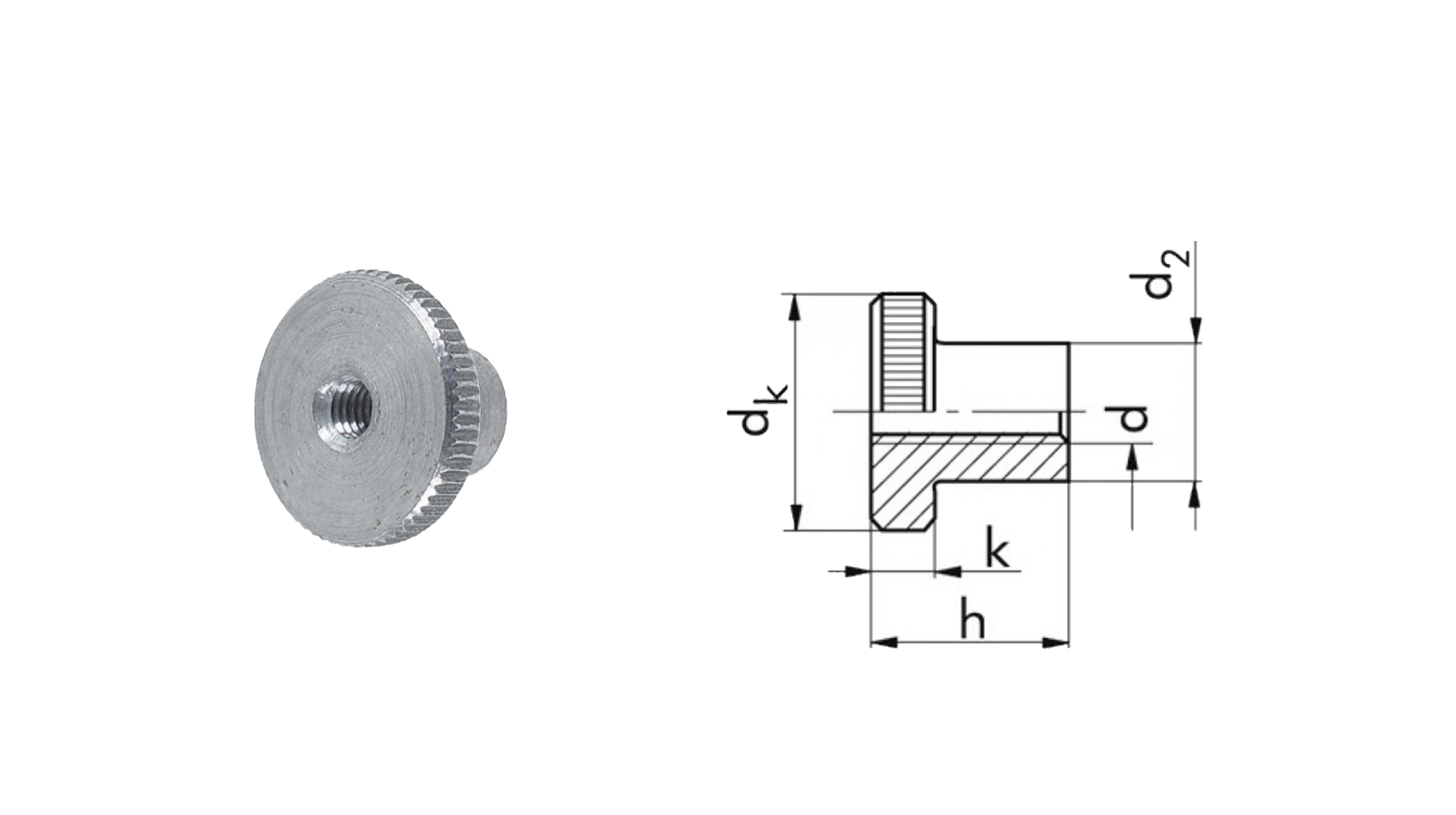 DADI ZIGRINATI CON COLLARE