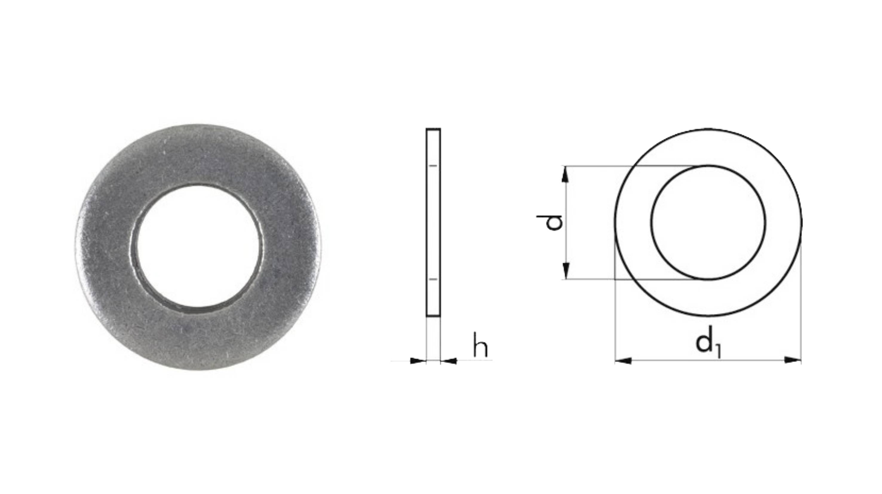 RONDELLE CON SPESSORE MAGGIORATO DIN 7349