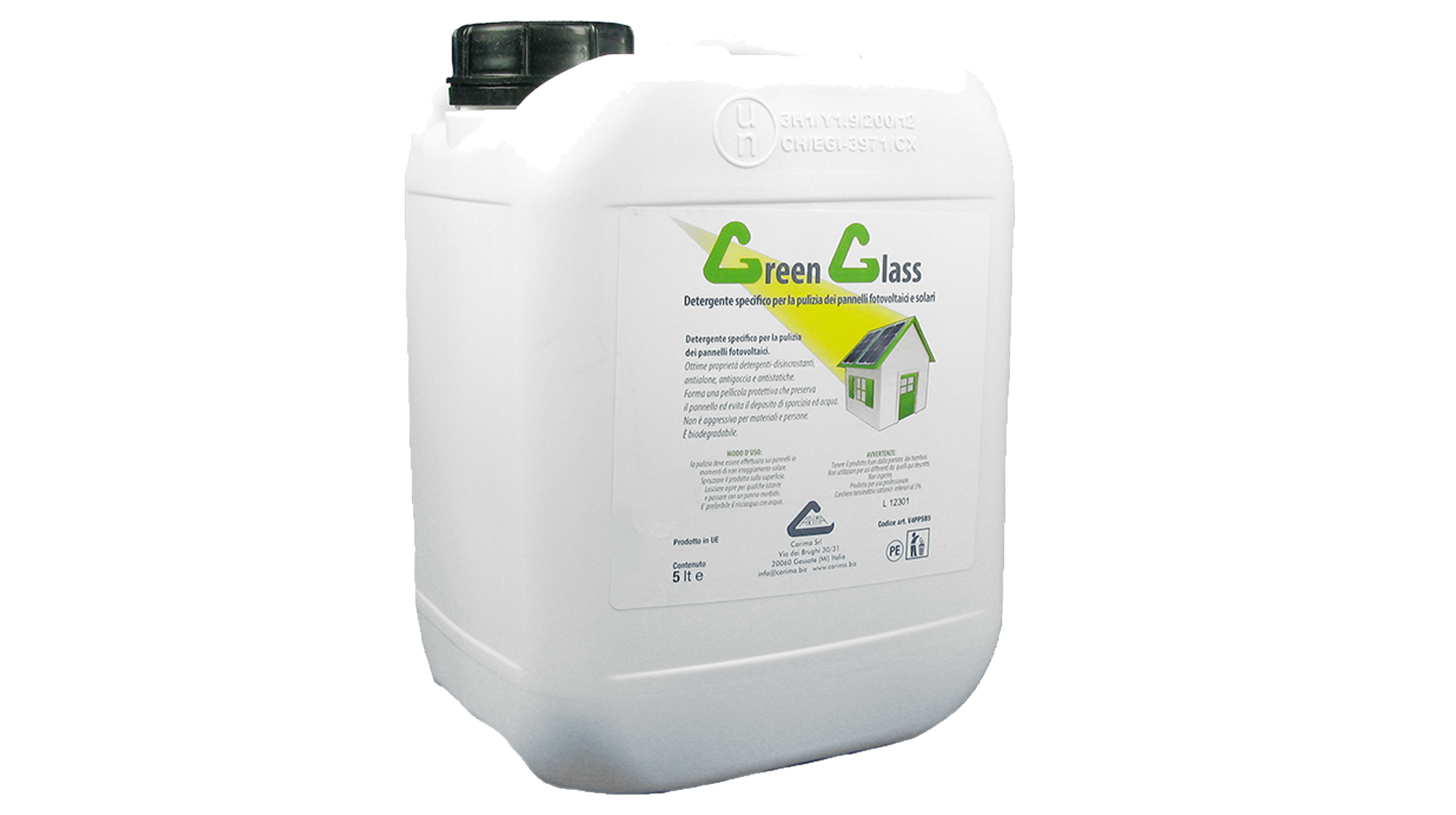 DETERGENTE PER PANNELLI FOTOVOLTAICI