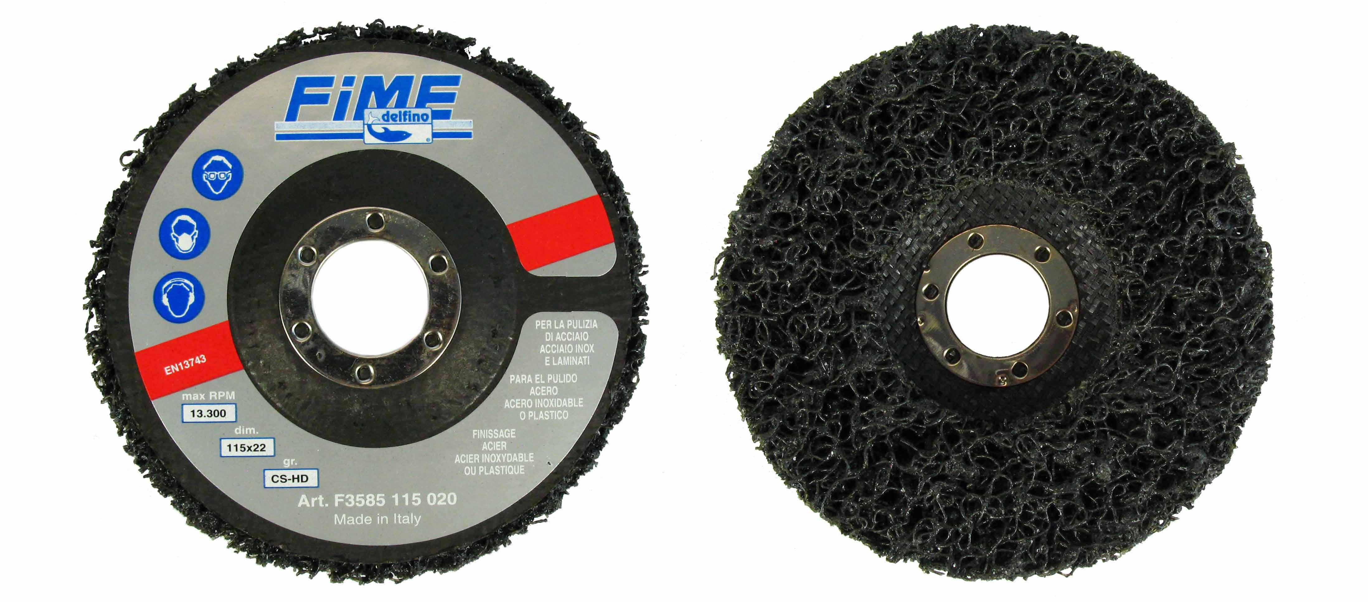 DISCHI ABRASIVI FIBRE DI NYLON