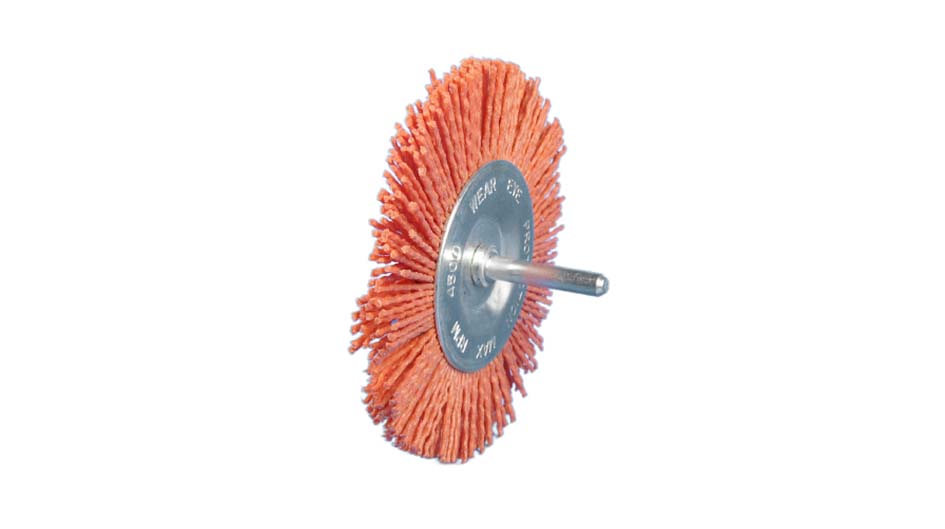 SPAZZOLE ABRASIVE NYLON CON GAMBO