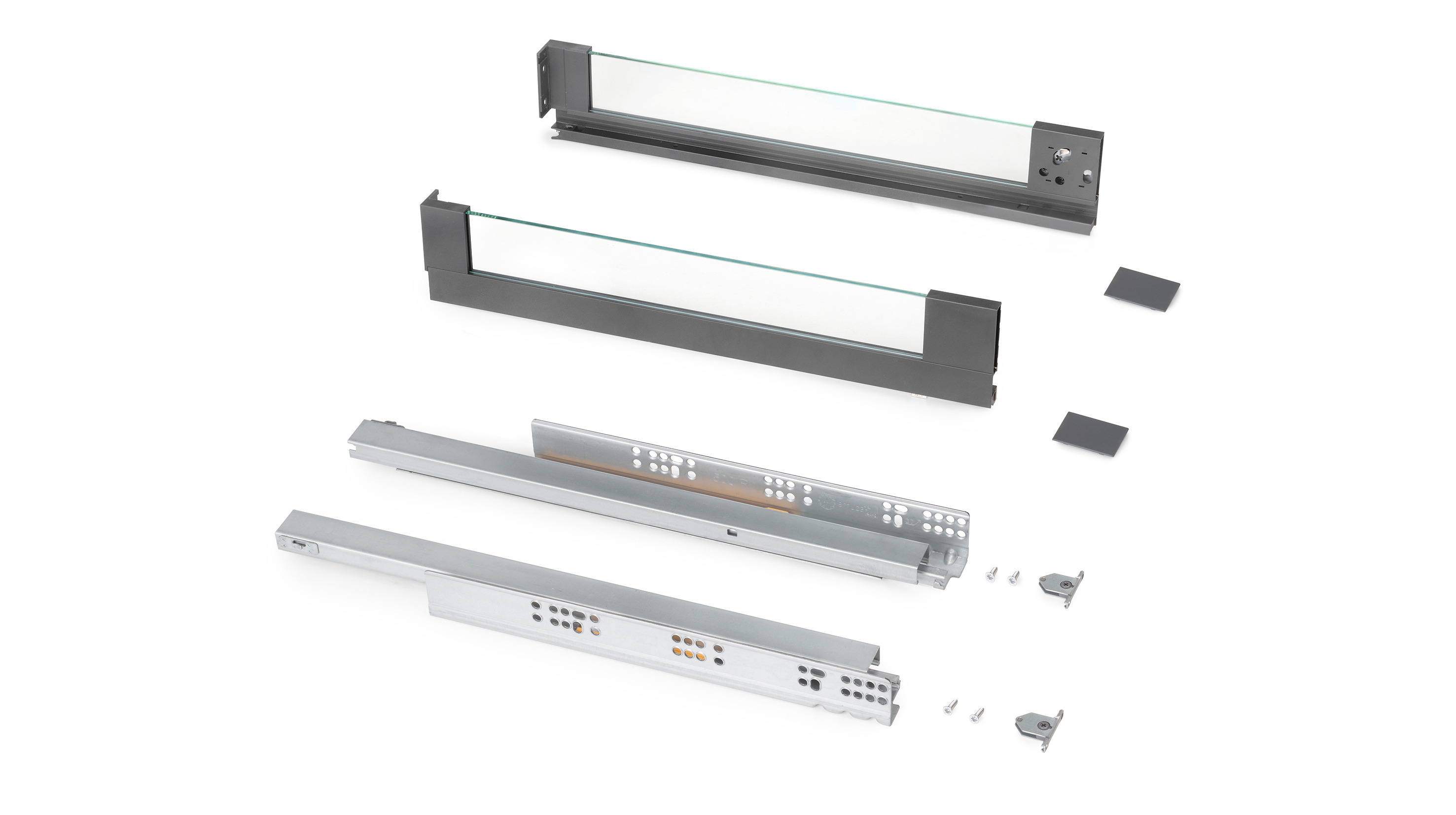 SET CASSETTI VERTEX 2D IN VETRO