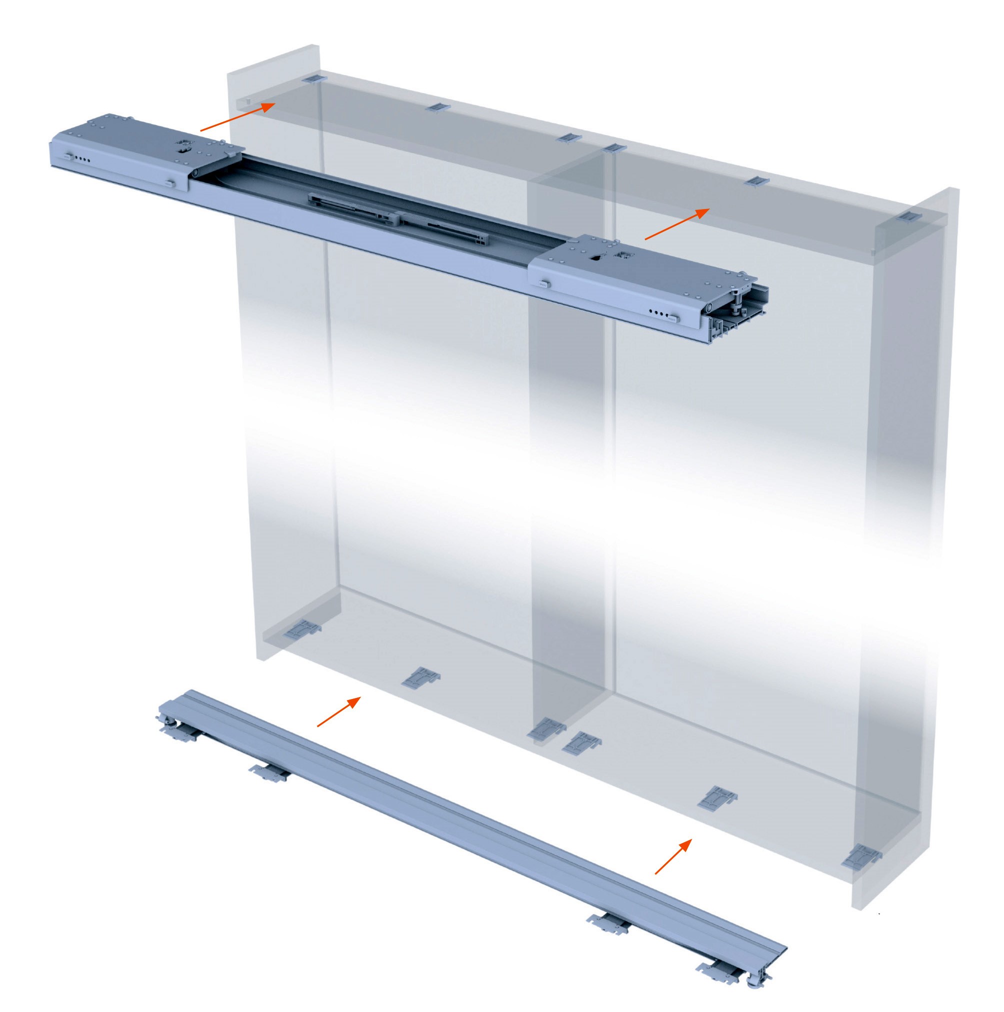 GUARNITURE SLIDER M50 STANDARD