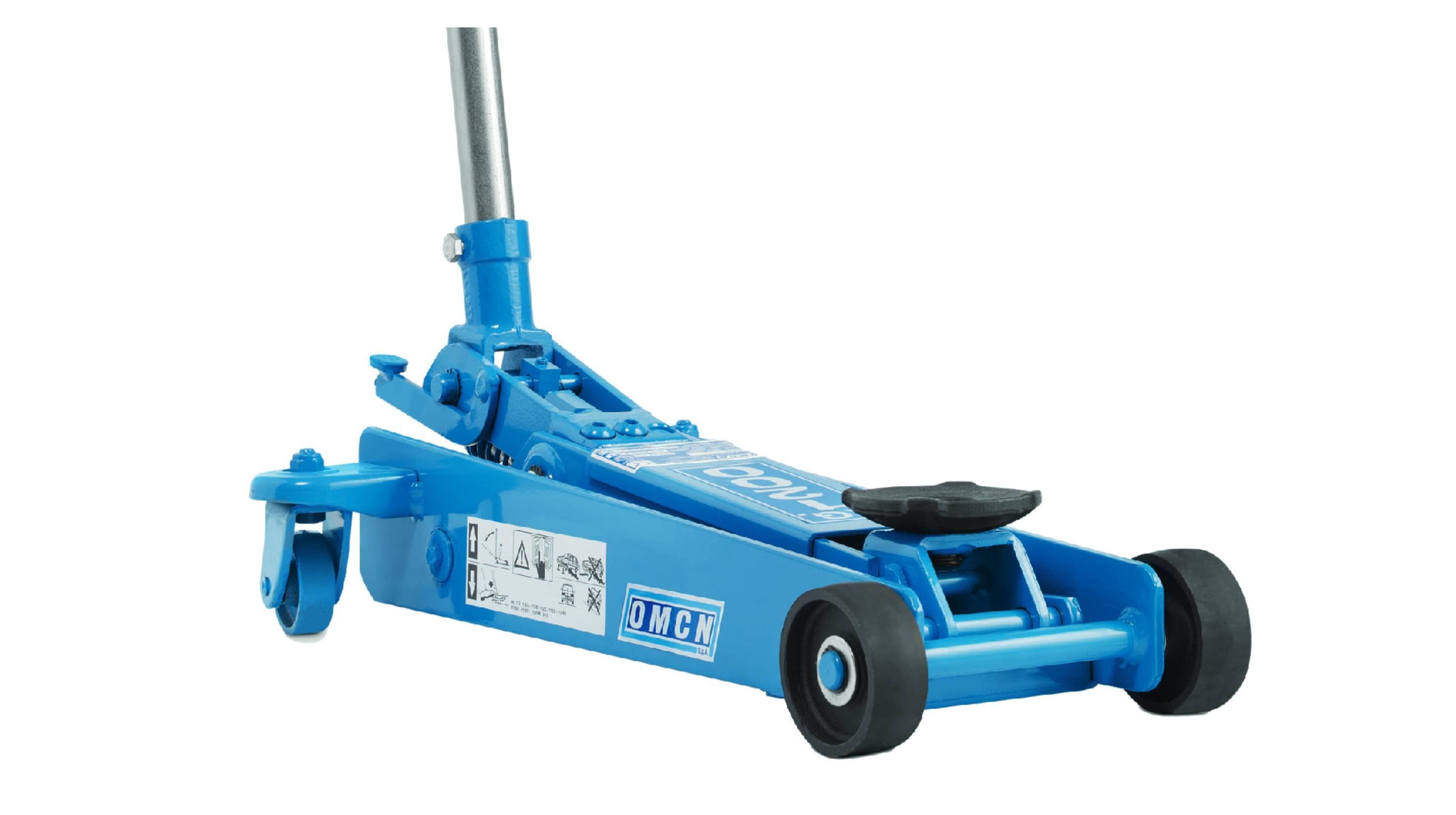 SOLLEVATORI IDRAULICI A CARRELLO - DISCESA A PEDALE