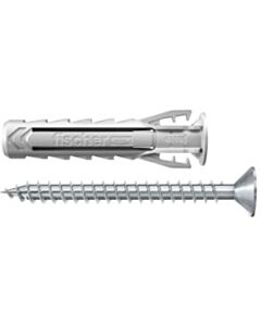 Immagine TASSELLI FISCHER SX PLUS IN NYLON CON VITE TESTA PIANA SVASATA_0