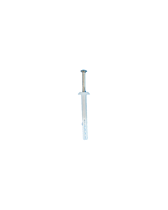 Immagine TASSELLI A CHIODO IN NYLON BIANCO CON VITE IN INOX A2_0