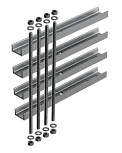 Immagine KIT DI STAFFAGGIO CON BARRE 16X500MM_0