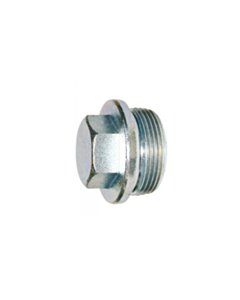 Immagine TAPPI A VITE CON ESAGONO ESTERNO DIN 910 ZINCATI BIANCHI_0