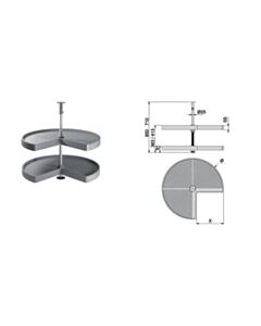 Immagine SET CESTELLI 34 710MM BIANCHI_0