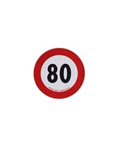 Immagine DISCHI AUTOADESIVO LIMITE VELOCITA' 80_0