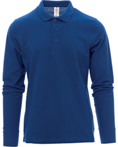 Immagine POLO LUNGA BLU ROYAL      TG  L_0