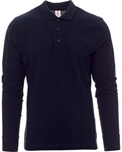 Immagine POLO LUNGA BLU NAVY TG 3XL_0