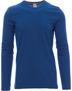 Immagine T-SHIRT LUNGA BLU ROYAL   TGXXL_0