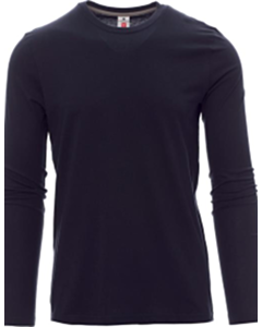 Immagine T-SHIRT LUNGA BLU NAVY    TG  S_0