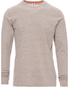 Immagine T-SHIRT LUNGA GRIGIO MELANGE TG  M_0