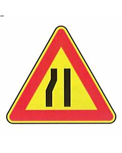 Immagine CARTELLO "STRETTOIA ASIMMETRICA A SX"_0