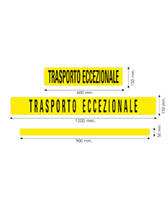 Immagine PANNELLO PER TRASPORTI ECCEZIONALI 1200_0