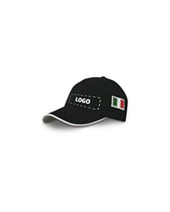 Immagine FC CAPPELLO NAZIONALE NERO    _0