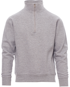 Immagine FELPA EASY 12 ZIP GRIGIO MELANGE S_0