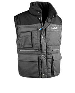 Immagine GILET PROFILE GRIGIONERO TG XL_0