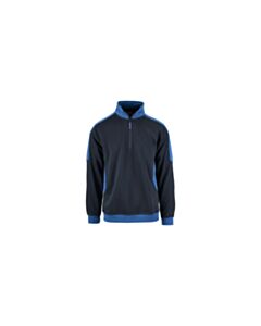 Immagine FELPA PATCH 12 ZIP BLU TG  S_0