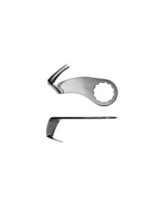 Immagine COLTELLO LAMA RICURVA CON DENTE DI SEGA 25,5 MM_0